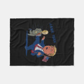 Trump, der Präsidentschaftskandidat, Fleecedecke (Vorderseite (Horizontal))