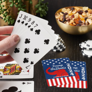TRUMP DESANTIS 2024 BIBLISCH SPIELKARTEN