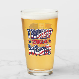 Trump DeSantis 2024 Glas
