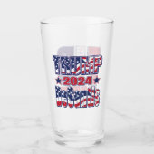 Trump DeSantis 2024 Glas (Vorderseite)