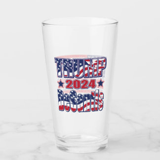 Trump DeSantis 2024 Glas