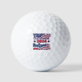 Trump DeSantis 2024 Golfball (Vorderseite)