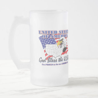 Trump DeSantis 2024 Mattglas Bierglas