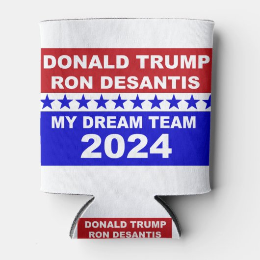 Trump DeSantis 2024 Mein Traumteam Dosenkühler (Vorderseite)