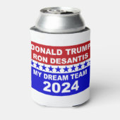 Trump DeSantis 2024 Mein Traumteam Dosenkühler (Kanne Rückseite)