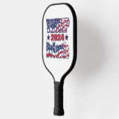 Trump DeSantis 2024 Pickleball Schläger (Links)