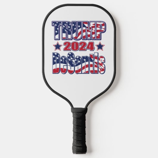 Trump DeSantis 2024 Pickleball Schläger (Vorderseite)