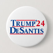 Trump / DeSantis '24 Button (Vorderseite)