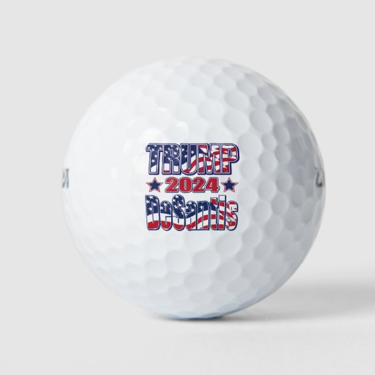 Trump-DeSantis Golfball (Vorderseite)