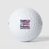 Trump DeSantis Golfball (Vorderseite)