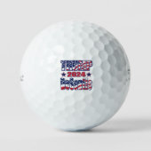 Trump DeSantis Golfball (Vorderseite)
