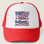 Trump-DeSantis Truckerkappe (Vorderseite)