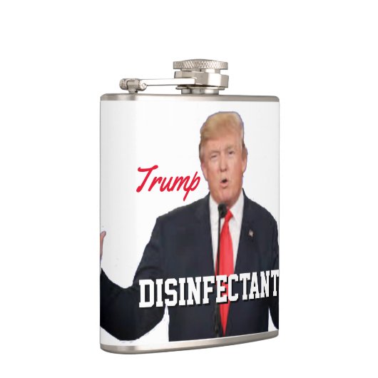 Trump-Desinfektionsmittel Flachmann (Rechts)