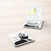 Trump/Destructive Beverage Coaster Getränkeuntersetzer (Rechte Seite)