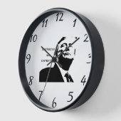 Trump/Destructive Not Constructive Clock Uhr (Winkel)