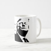 Trump/Destructive Not Constructive Coffee Mug Kaffeetasse (VorderseiteRechts)