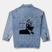 Trump/Destructive Not Constructive Denim Jacket Jeansjacke (Rückseite)