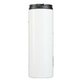 Trump/Destructive Not Constructive Thermal Tumbler Thermosbecher (Rückseite)