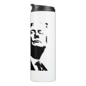 Trump/Destructive Not Constructive Thermal Tumbler Thermosbecher (Nach rechts gedreht)