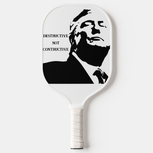 Trump/Destructive Pickleball Paddle (Vorderseite)