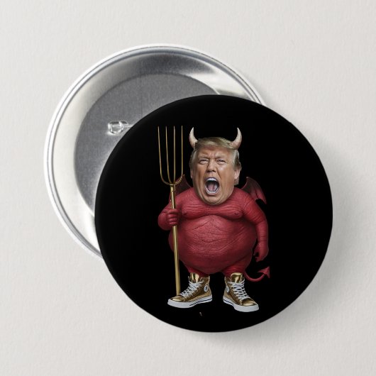 Trump Devil Button (Vorne & Hinten)