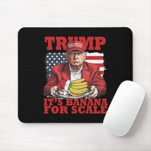 Trump: Die Banana (für Maßstäbe) - Starship Funny Mousepad (Mit Mouse)