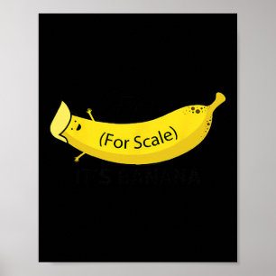 Trump: Die Banana (für Maßstäbe) - Starship Funny  Poster