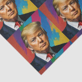 Trump die Farbe Seidenpapier (Ausschnitt)