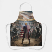 Trump, die Gladiator-Schürze" Schürze (Vorderseite)
