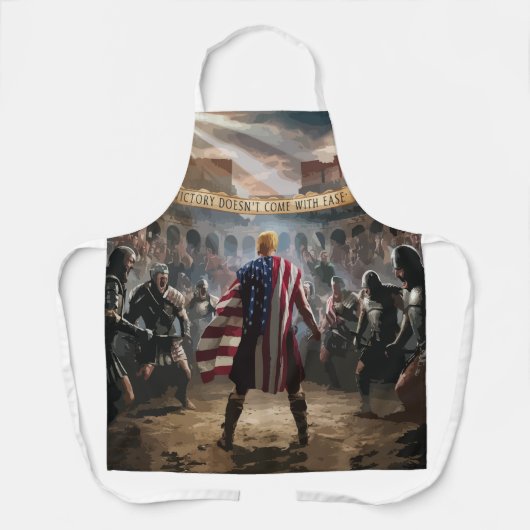 Trump, die Gladiator-Schürze" Schürze (Vorderseite)