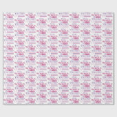 Trump - diese Frau ist für TRUMP Wrapping Paper Geschenkpapier (Flach)