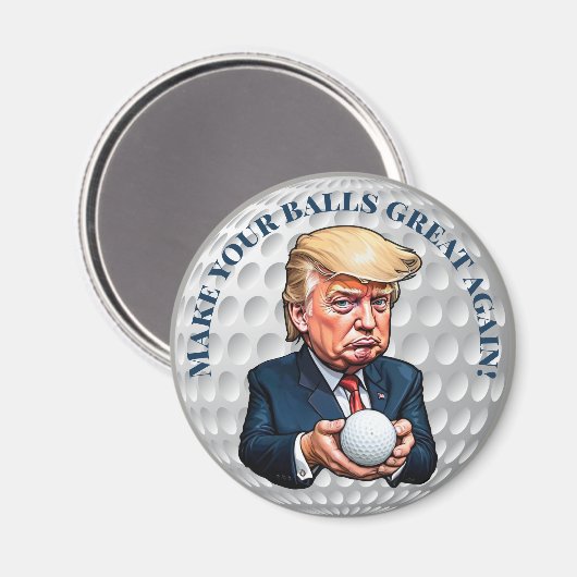 Trump dieser Golfball Magnet (Vorderseite/Rückseite)
