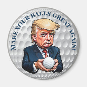 Trump dieser Golfball Magnet