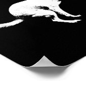 Trump Dog Kackend Poster (Ecke)