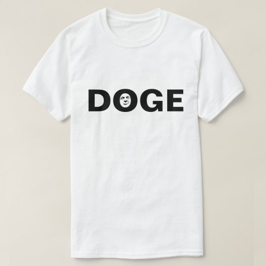 Trump DOGE Department of Government Efficiency T-Shirt (Design vorne)