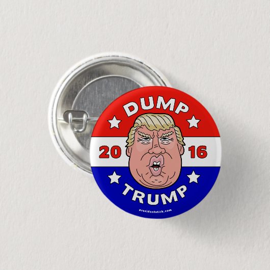 Trump, Donald Trump 2016 - Schaltfläche/Button Button (Vorne & Hinten)