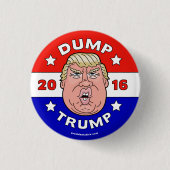 Trump, Donald Trump 2016 - Schaltfläche/Button Button (Vorderseite)
