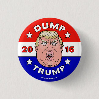 Trump, Donald Trump 2016 - Schaltfläche/Button Button