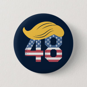 Trump Dritter Trump 2028 Button
