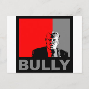 Trump/Drumpf: Bully (Begriffsklärung) Postkarte
