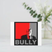 Trump/Drumpf: Bully Postkarte (Stehend Vorderseite)