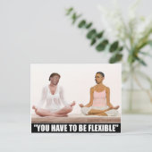 Trump/Drumpf: Flexibel Postkarte (Stehend Vorderseite)