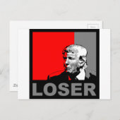 Trump/Drumpf: Loser Postkarte (Vorne/Hinten)