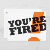 Trump: Du bist eine Postkarte (Vorne/Hinten)