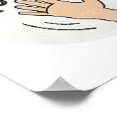 Trump Du bist gefeuert Poster (Ecke)