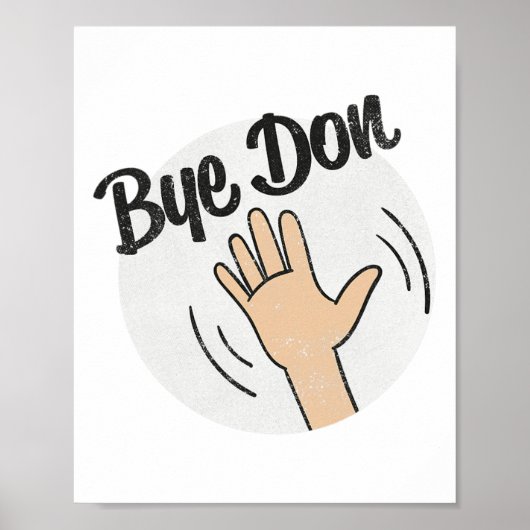 Trump Du bist gefeuert Poster (Vorne)