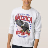 Trump Eagle 2024 Freedom Sweatshirt (Vorderseite)