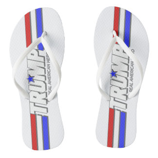 Trump - Ein echter amerikanischer Held-Flip-Flops Badesandalen