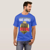 Trump eine Mauer bauen - T-Shirt (Vorne ganz)