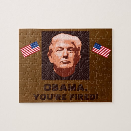 Trump Einweihung 2017 Puzzle (Horizontal)